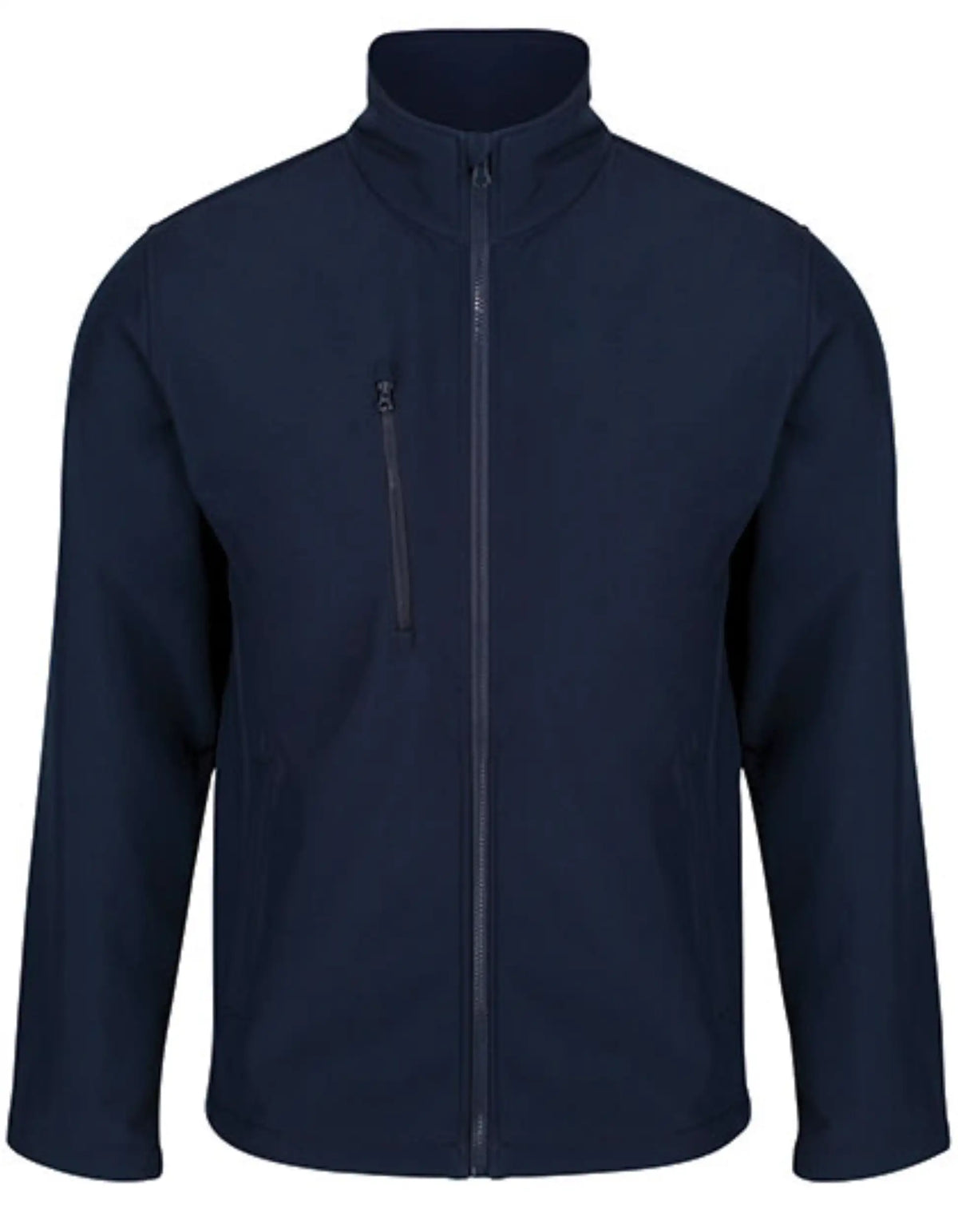 Softshell-Jacke OOC – Marineblau – Jacke Navyblau Softshell Front