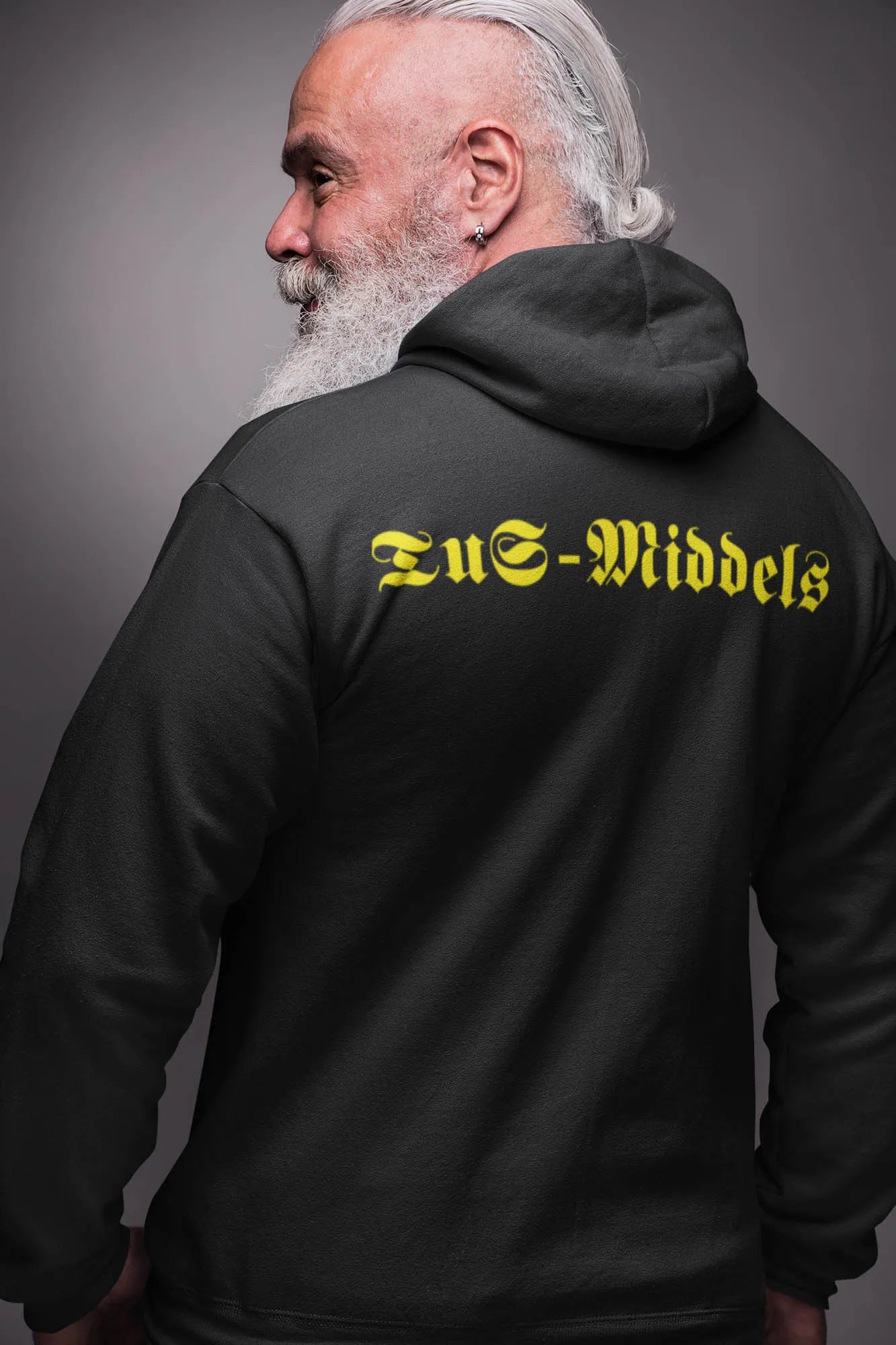 Hoodie (Black) TuS Middels – Old School Edition