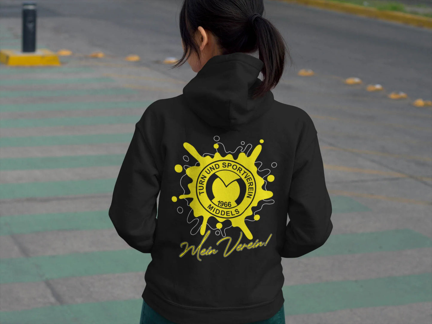 Sweatjacke (Black) TuS Middels – Splash Edition