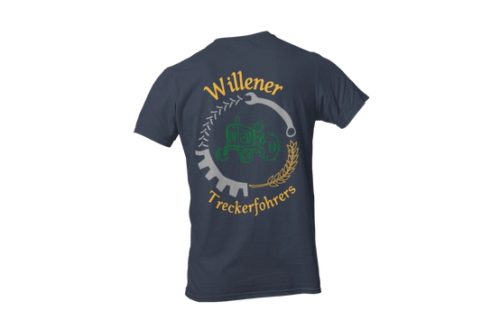 T-Shirt Willener Treckerfohrers Dunkelblau