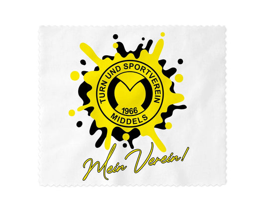 Brillenputztuch TuS Middels – Splash Edition (150 × 180 mm)