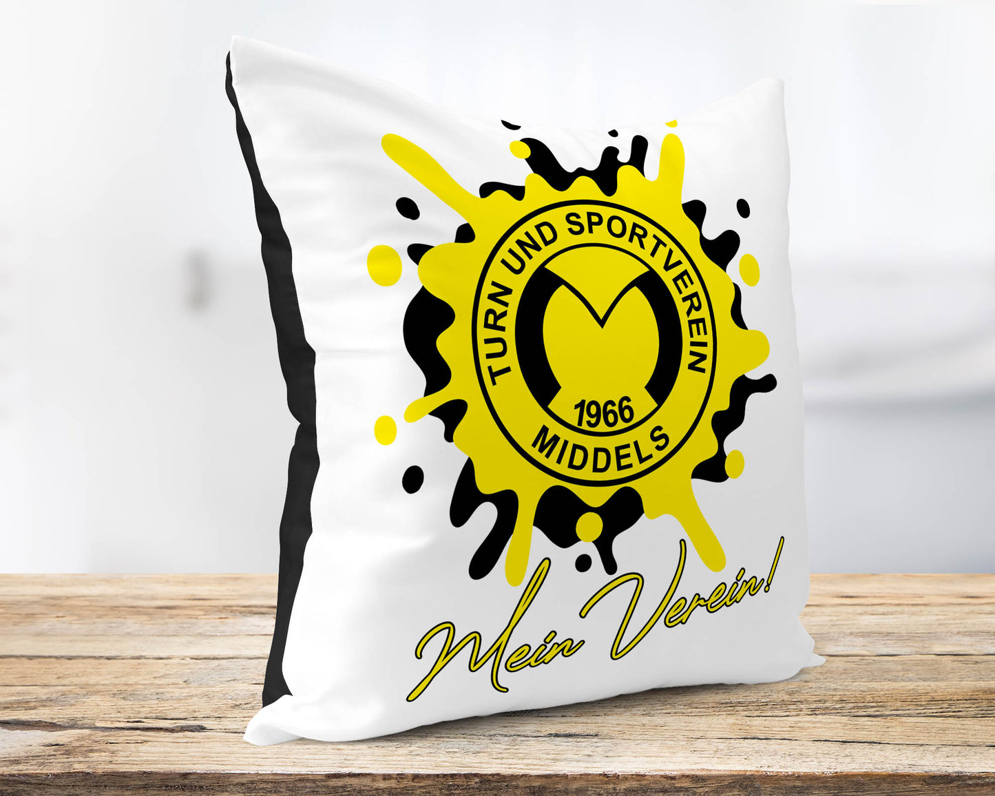 Kissen TuS Middels – Splash Edition (40 × 40 cm)