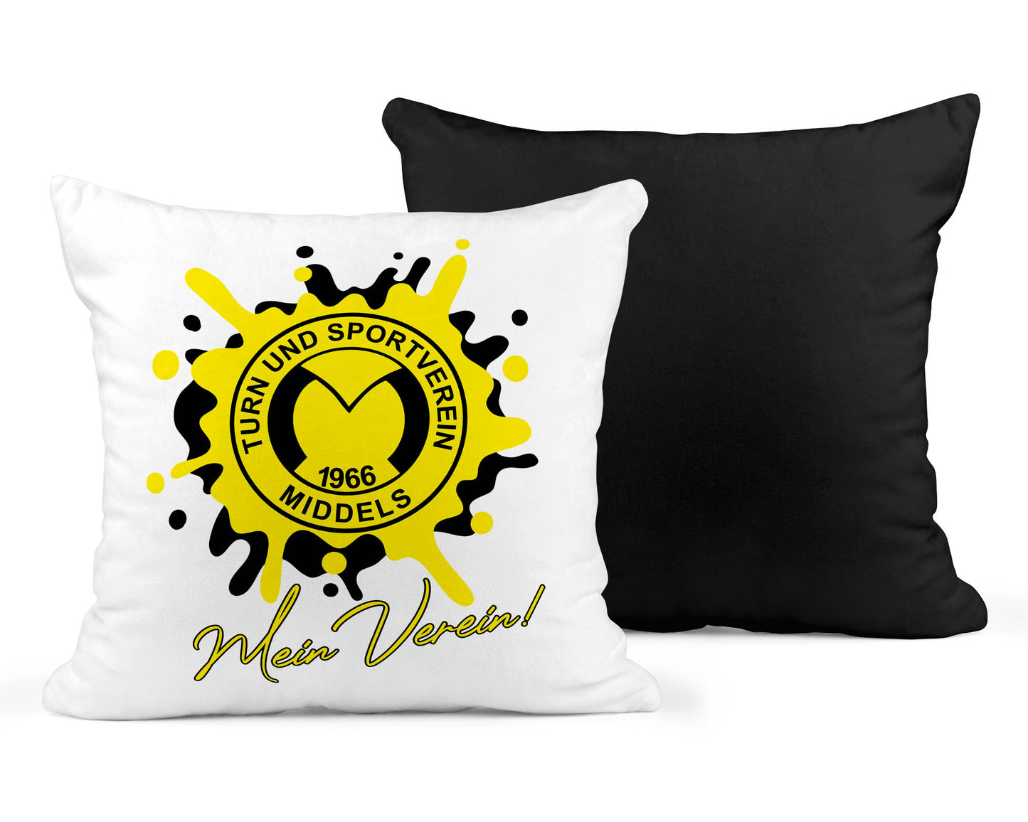 Kissen TuS Middels – Splash Edition (40 × 40 cm)