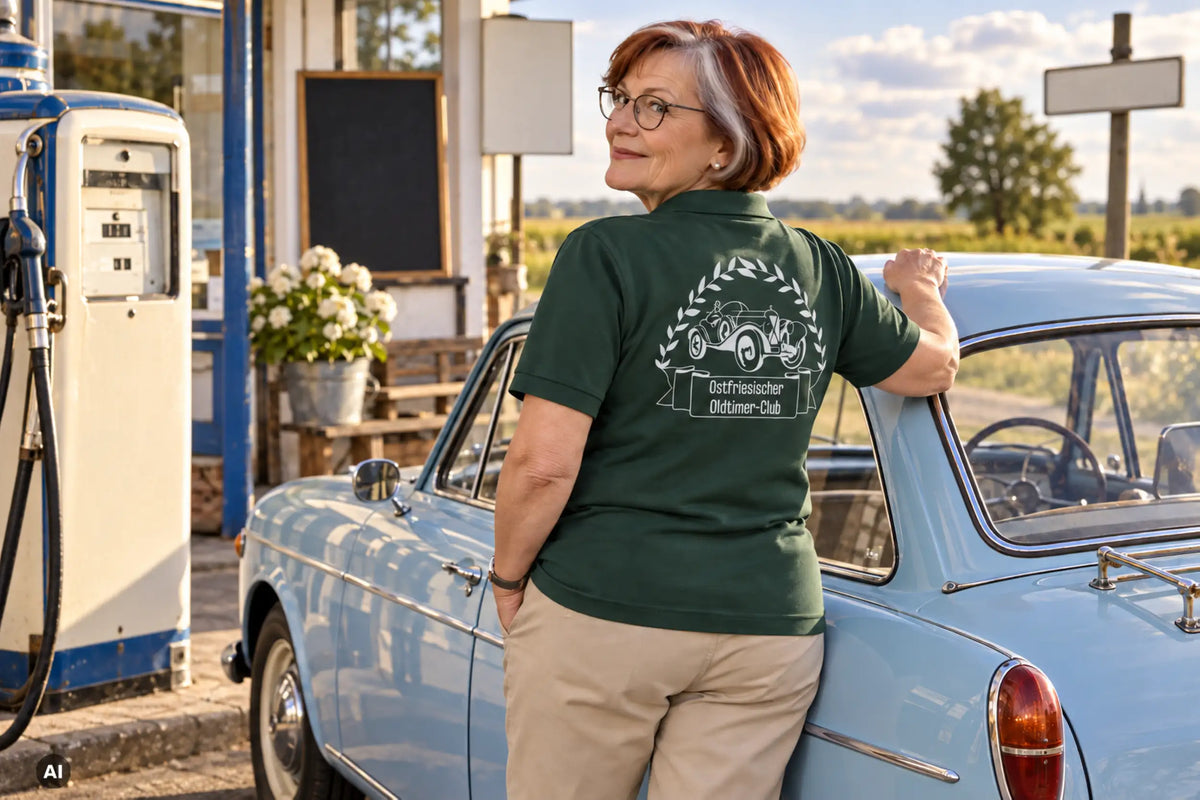 Polo-Shirt OOC – Flaschengrün – Polo Dunkelgruen 02