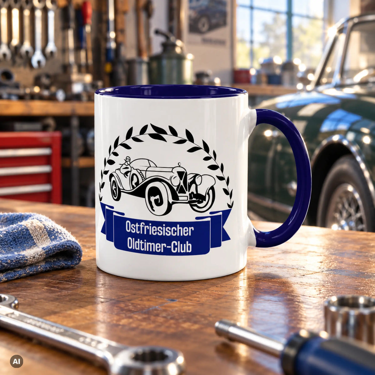 Tasse OOC – Tasse Dunkelblau 01