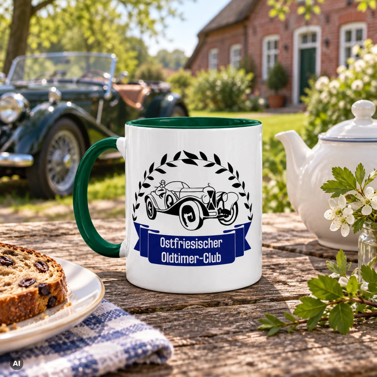 Tasse OOC – Tasse Dunkelgruen 01