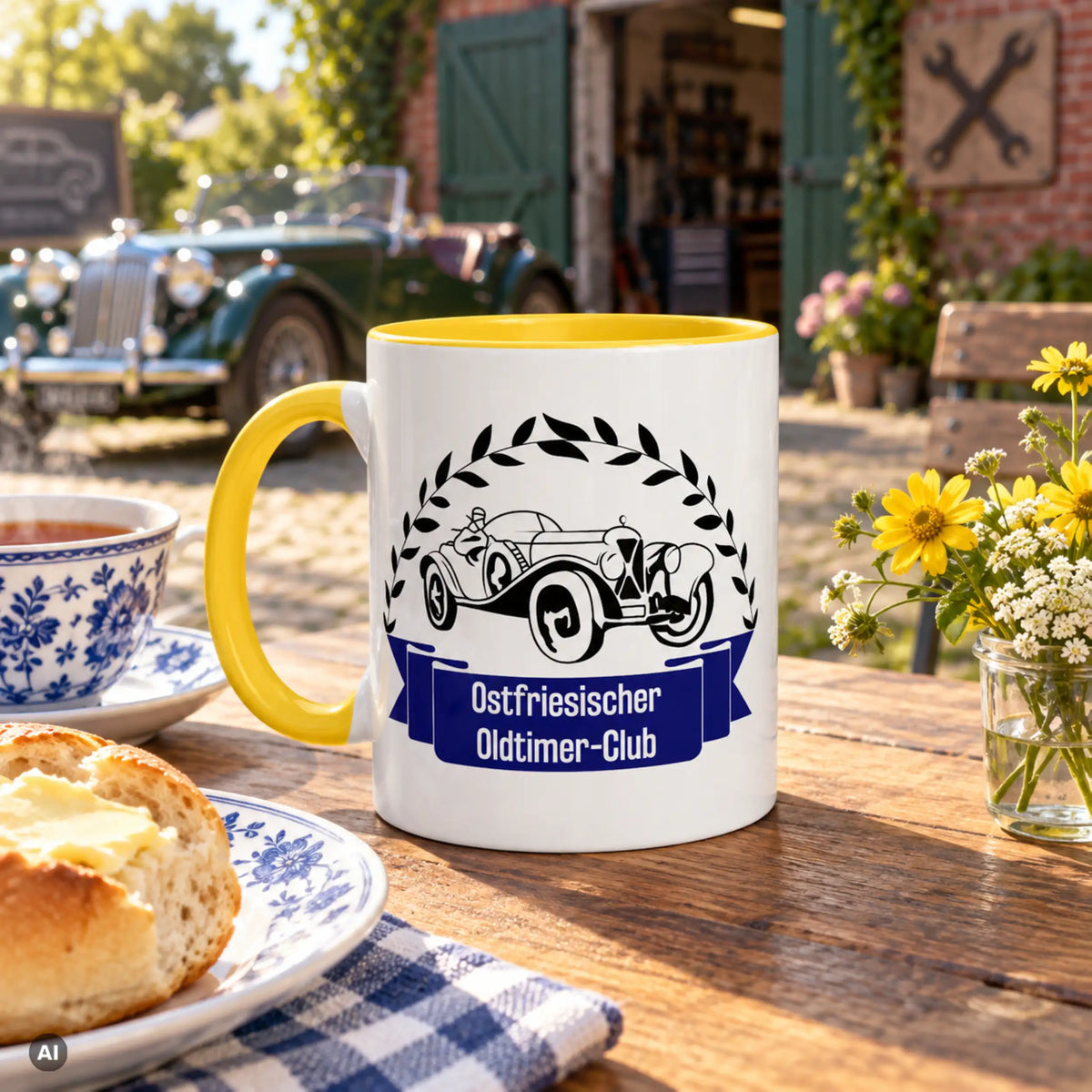 Tasse OOC – Tasse Gelb 01