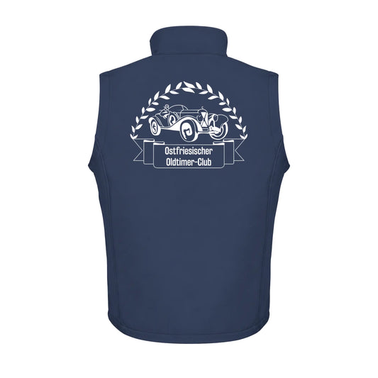 Softshell-Weste OOC – Marineblau – Weste Navyblau Softshell