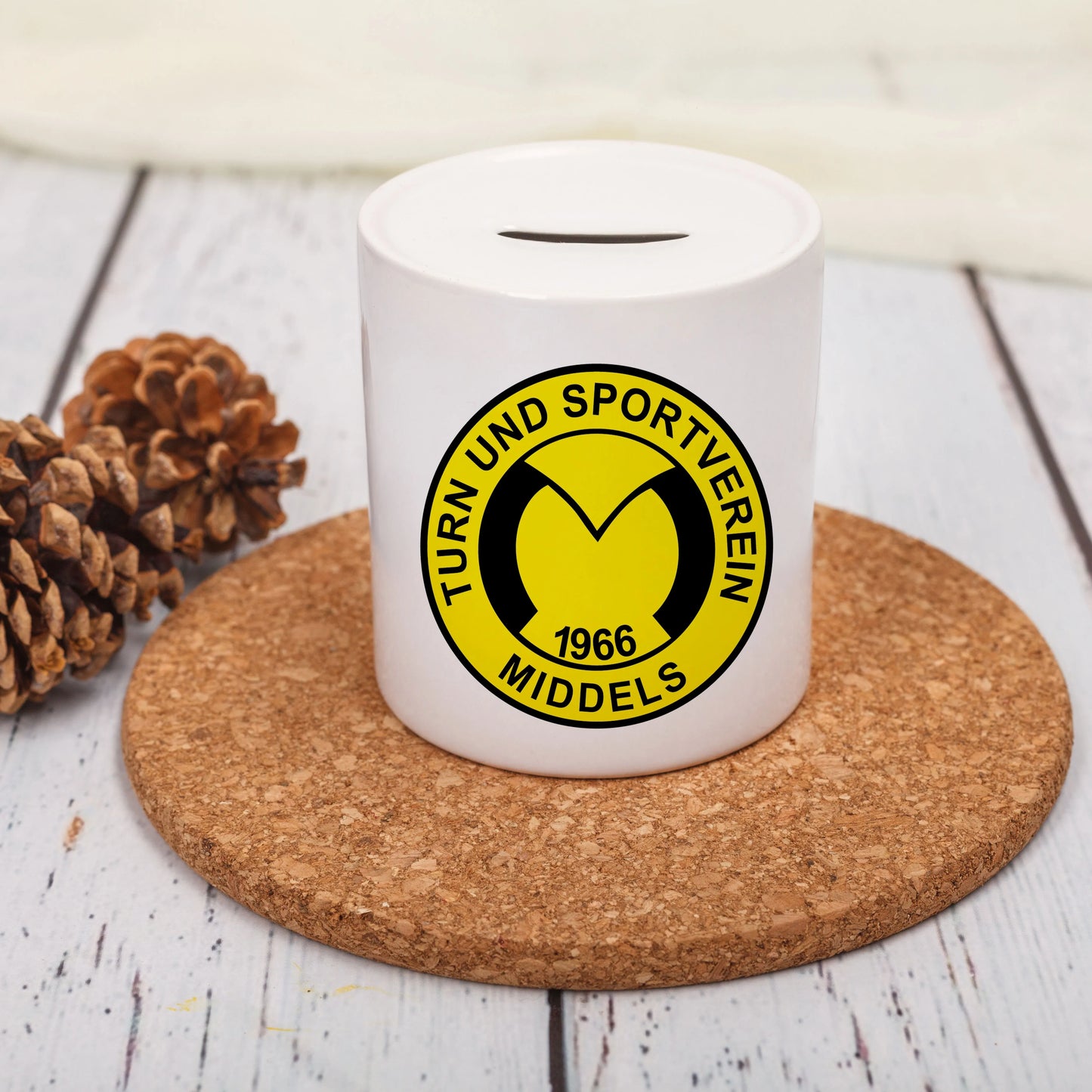 Spardose TuS Middels – Mein Verein! Edition (Porzellan)