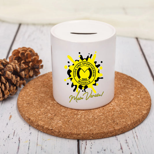 Spardose TuS Middels – Splash Edition (Porzellan)