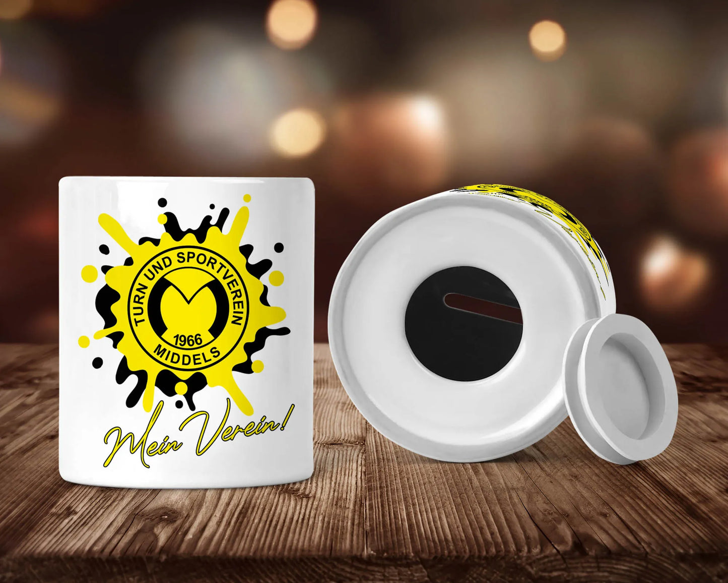 Spardose TuS Middels – Splash Edition (Porzellan)