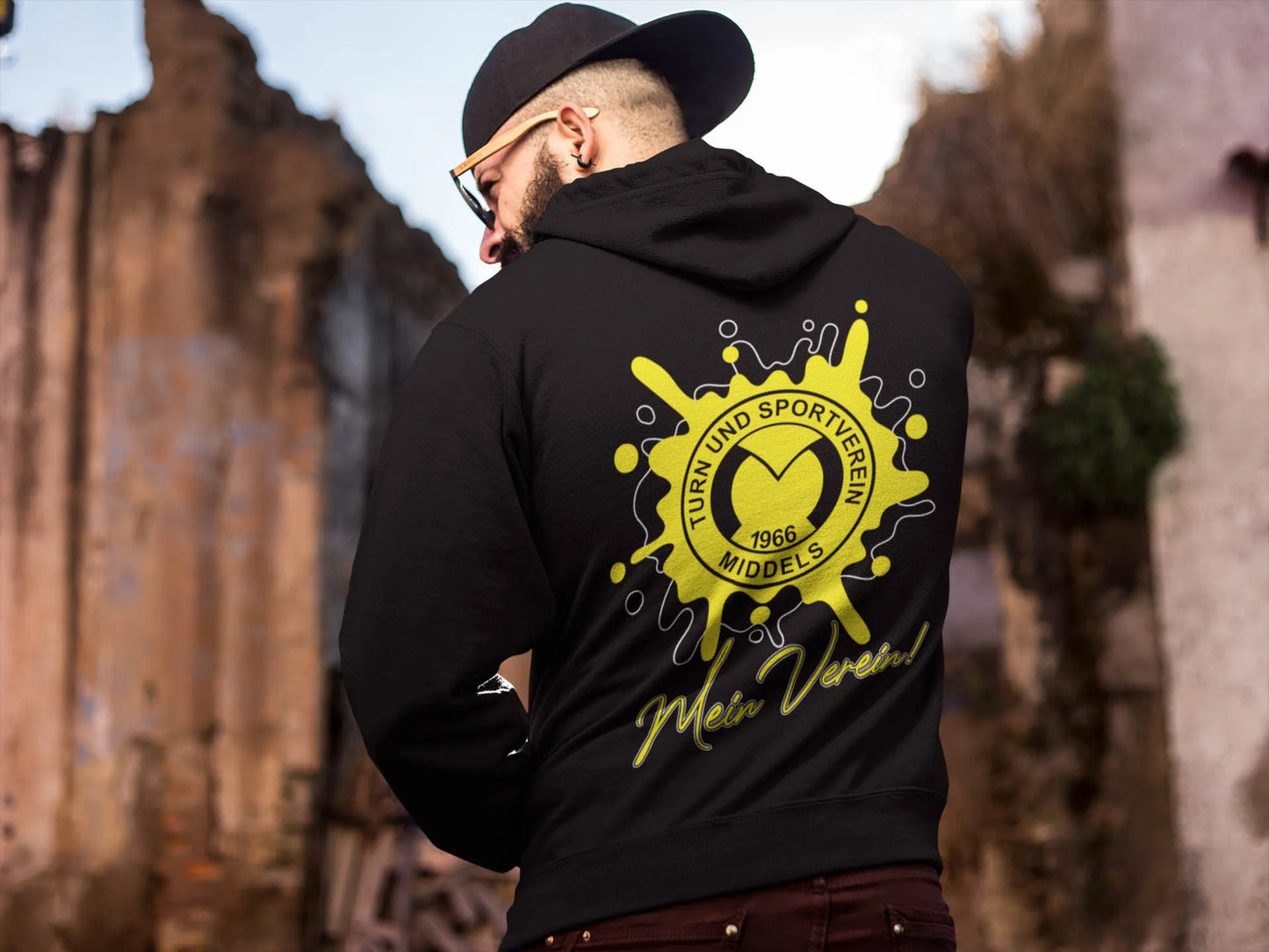 Hoodie (Black) TuS Middels – Mein Verein! Edition