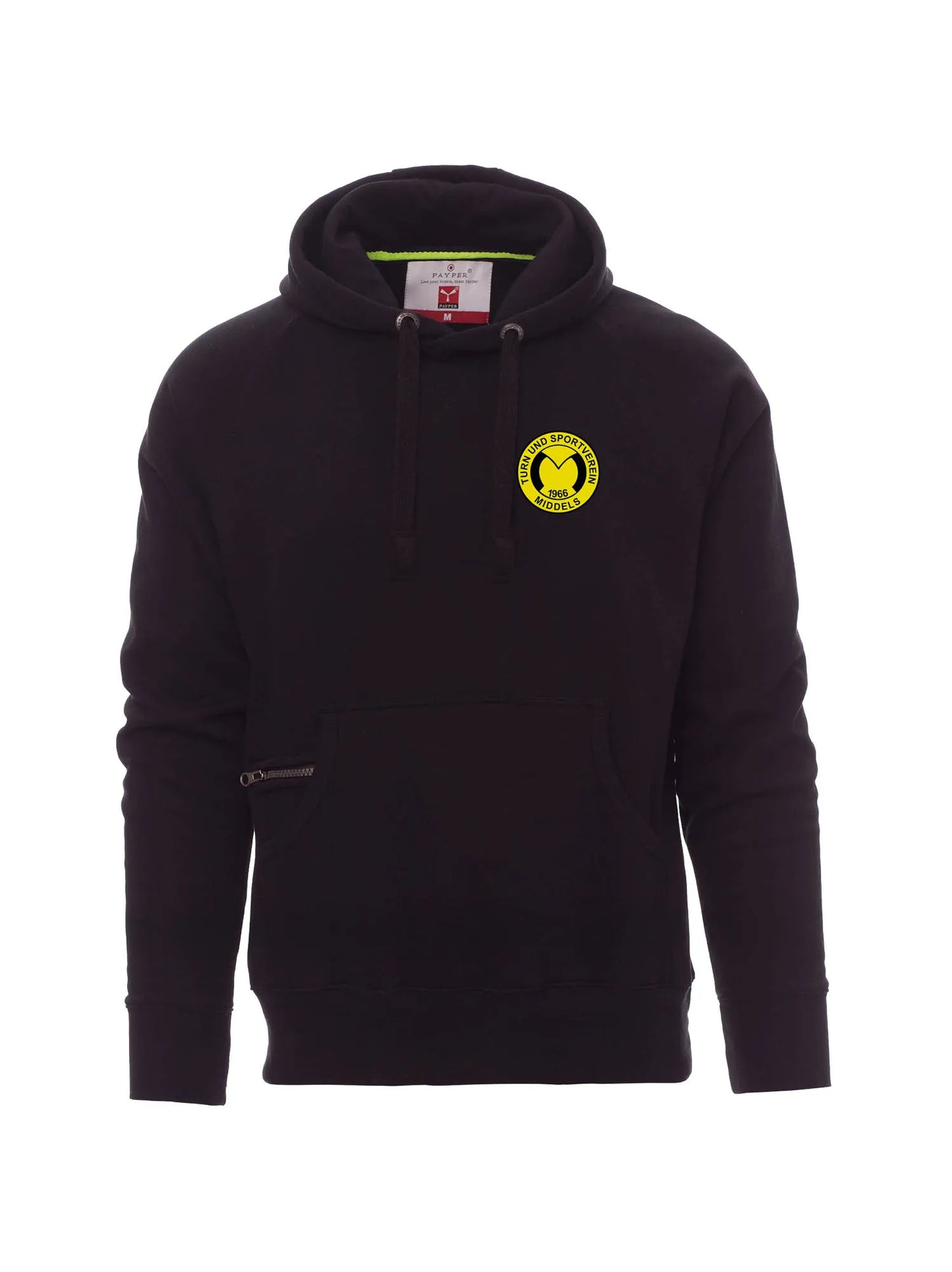 Hoodie (Black) TuS Middels – Mein Verein! Edition
