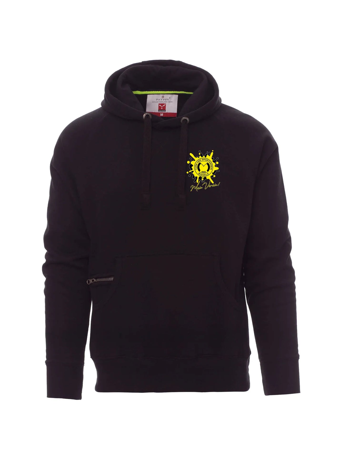 Hoodie (Black) TuS Middels – Splash Edition
