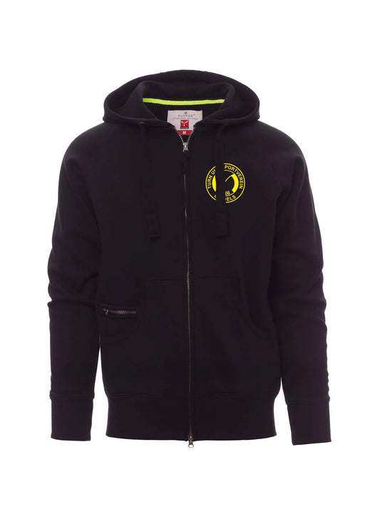 Sweatjacke (Black) TuS Middels – Old School Edition