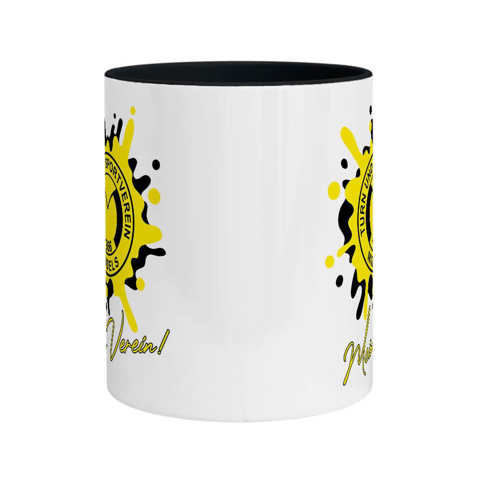 Tasse TuS Middels – Splash Edition (330 ml - Schwarz)