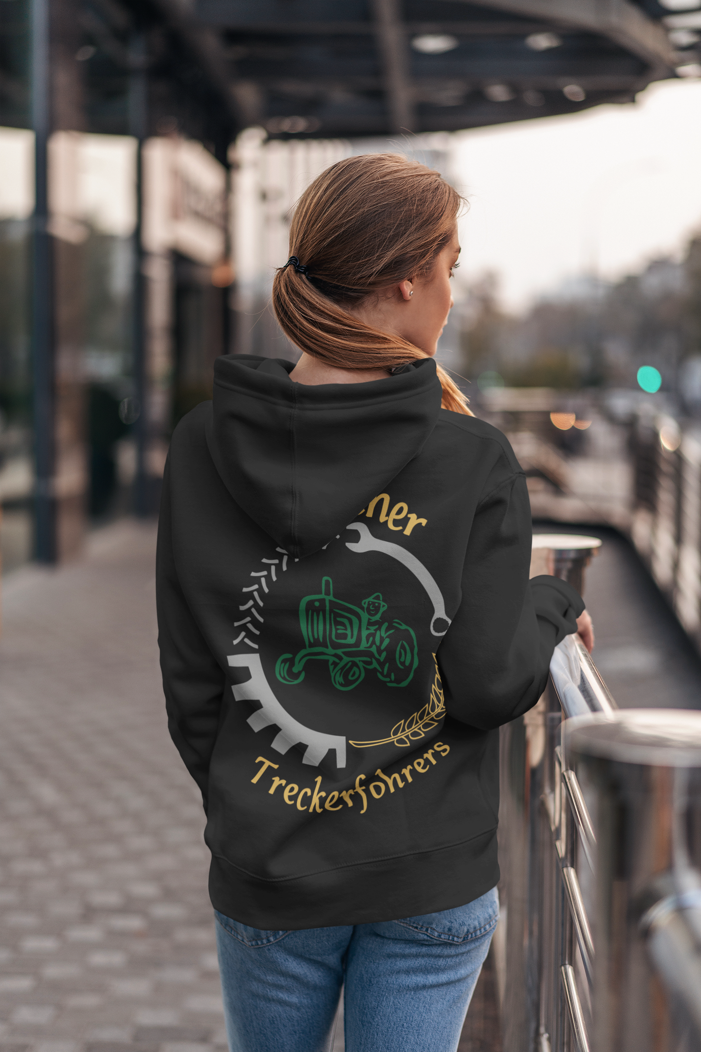 Hoodie Willener Treckerfohrers Anthrazit