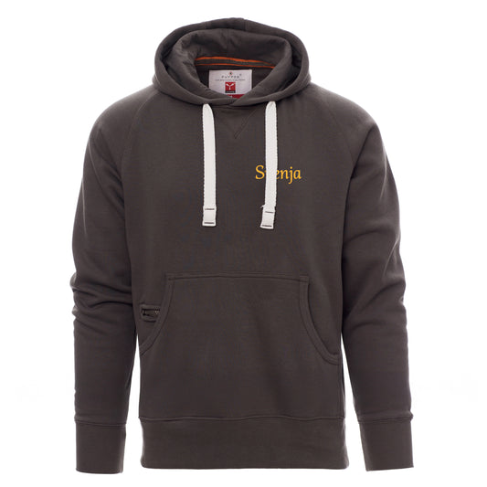Hoodie Willener Treckerfohrers Rauchgrau