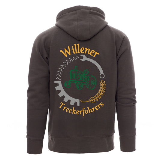 Hoodie Willener Treckerfohrers Rauchgrau