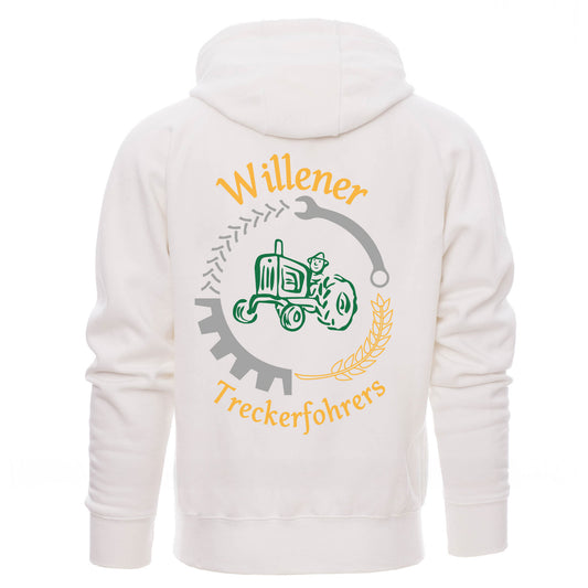 Hoodie Willener Treckerfohrers Weiß