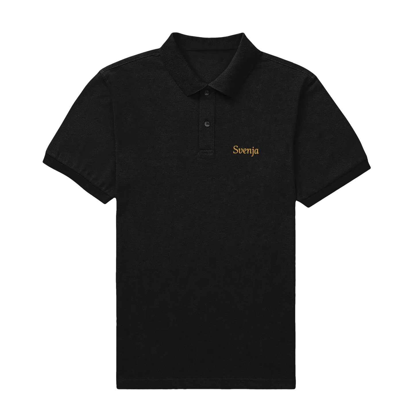 Polo Shirt Willener Treckerfohrers Schwarz