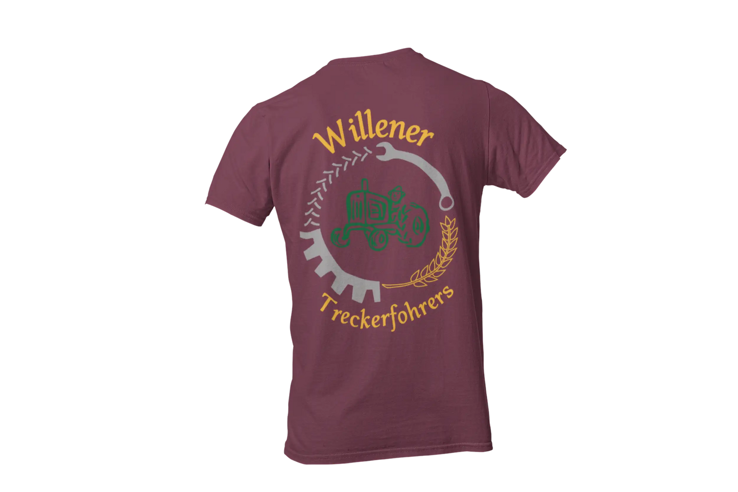 T-Shirt Willener Treckerfohrers Bordeaux