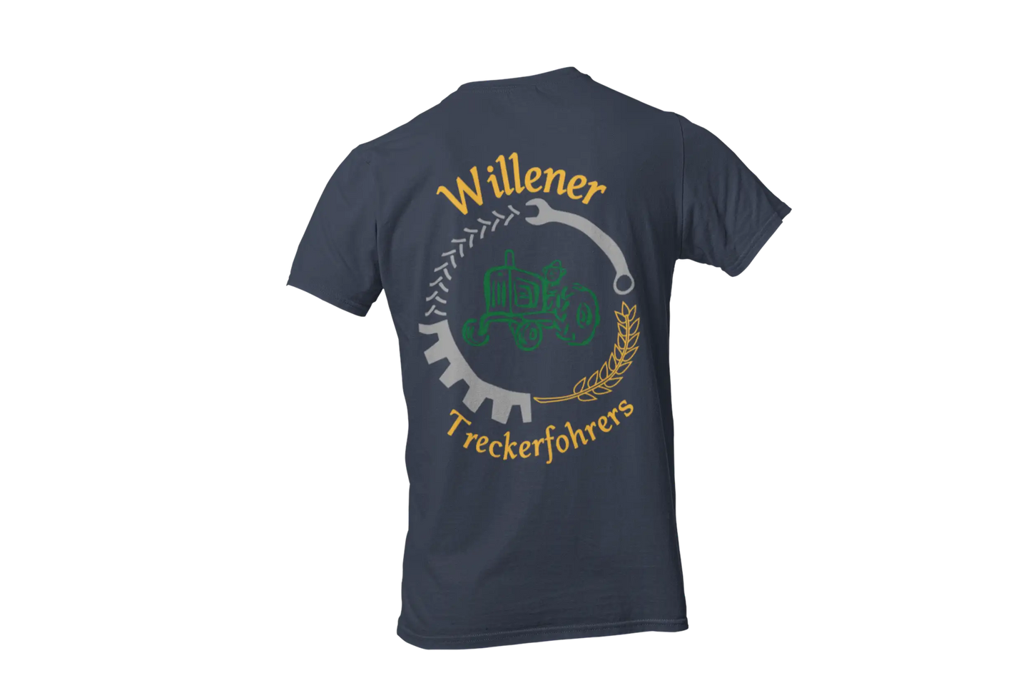 T-Shirt Willener Treckerfohrers Dunkelblau