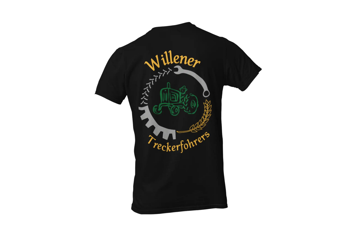T-Shirt Willener Treckerfohrers Schwarz