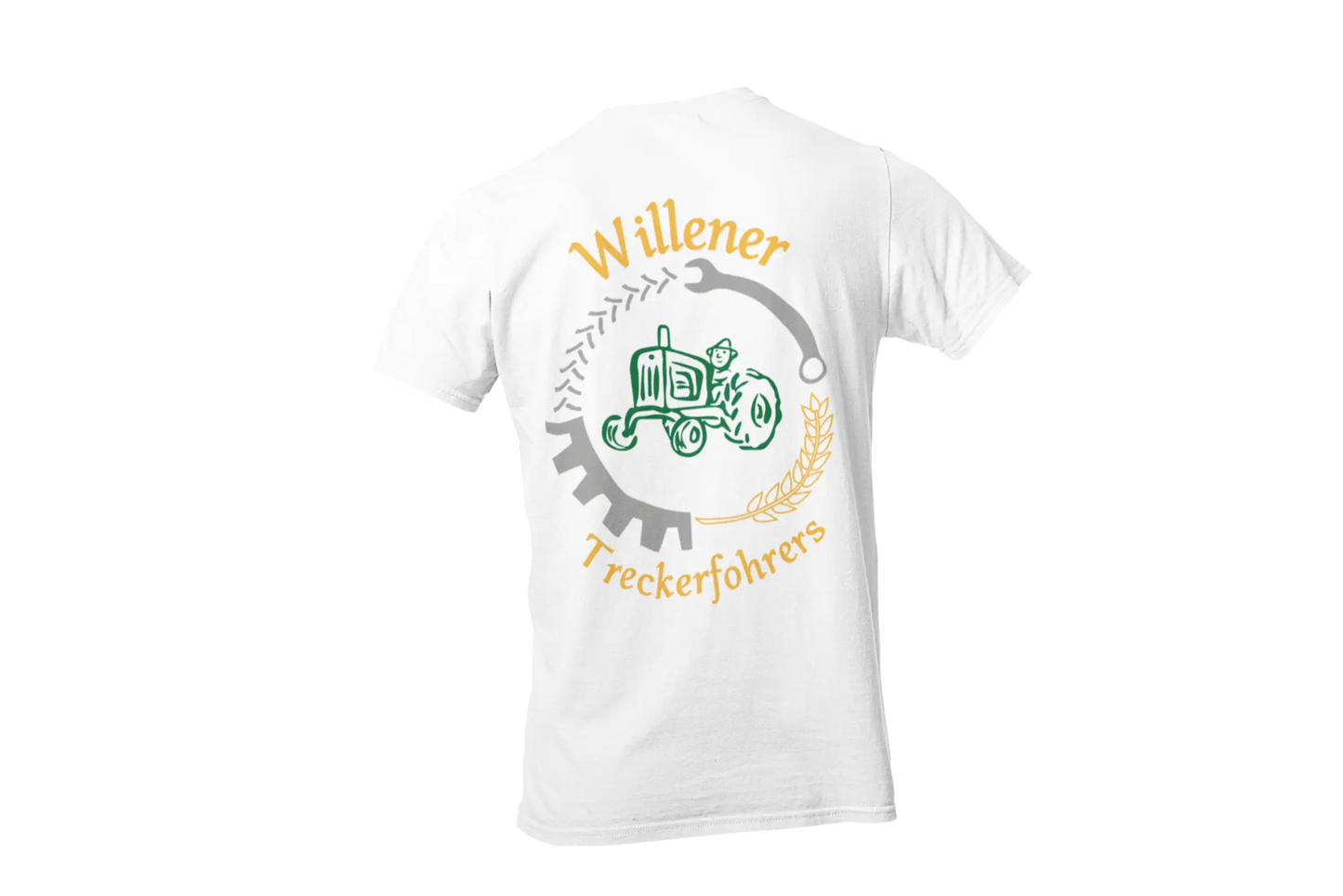 T-Shirt Willener Treckerfohrers Weiß